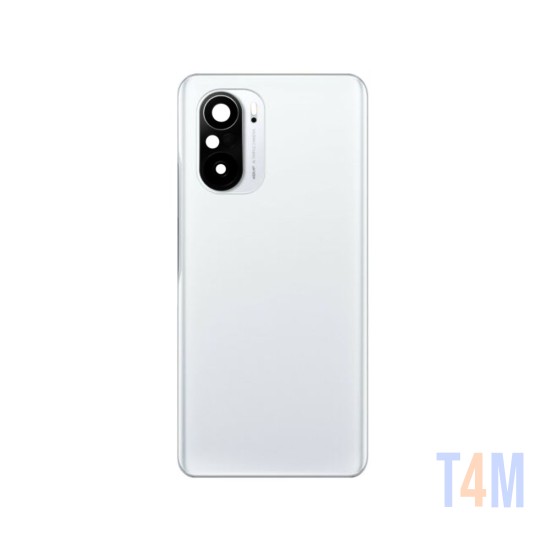 Tampa Traseira+Lente da Câmera Xiaomi Poco F3 Branco Ártico